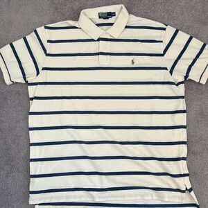 Men’s Striped Ralph Lauren Polo